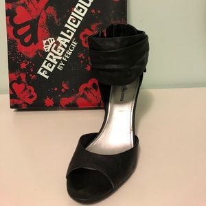 Fergalicious black sandals